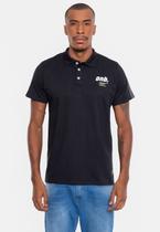 Camisa Polo Onbongo Piquet Preta