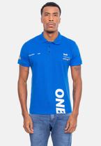 Camisa Polo Onbongo Piquet Varu Azul Royal