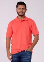 Camisa Polo Pau a Pique Piquet Coral