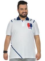 Camisa polo peróla plus size fenomenal(sem elasticidade)