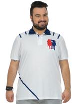 Camisa polo peróla plus size fenomenal(sem elasticidade)