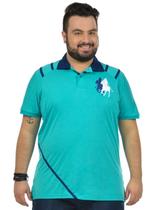 Camisa polo peróla plus size fenomenal(sem elasticidade)