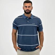 Camisa Polo Pierre Cardin Listrada Manga Curta Masculina