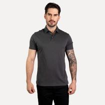 Camisa Polo Pima Oficina Reserva Chumbo