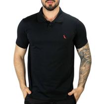 Camisa Polo Pima Reserva Preta