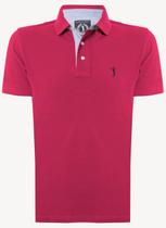 Camisa Polo Pink Lisa Aleatory