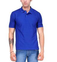 Camisa Polo Piquet Básica azul royal