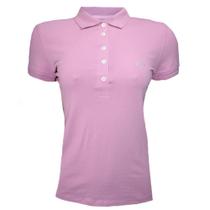 Camisa Polo Piquet Fem Basica Rosa-Dudalina - Casual