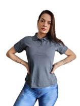 Camisa Polo Piquet Feminina Camiseta Para Uniforme