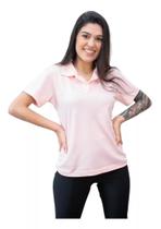 Camisa Polo Piquet Feminina Camiseta Para Uniforme