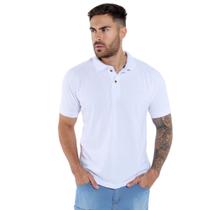 Camisa Polo Piquet Masculina Básica Manga Curta - Daze Modas
