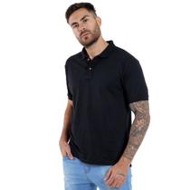 Camisa Polo Piquet Masculina Básica Manga Curta Camisa Polo Piquet Masculina Básica Manga Curta