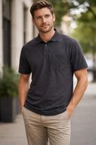 Camisa Polo Piquet Masculina Básica Preta Tamanho:XGGCor:PretoGenero:Masculino