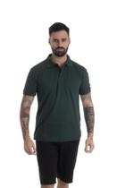 Camisa Polo Piquet Masculina Lisa Básica Diversas Cores