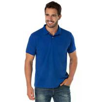 Camisa Polo Piquet Masculina Lisa Gola Polo