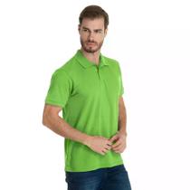 Camisa Polo Piquet Masculina Lisa Gola Polo