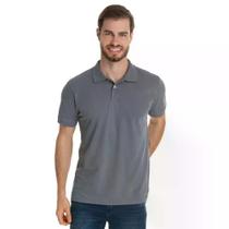 Camisa Polo Piquet Masculina Lisa Gola Polo