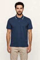 Camisa Polo Piquet Masculina Manga Curta Friso King e Joe