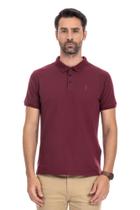 Camisa Polo Piquet Pima Premium Arrow - Vinho Camisa Polo Piquet Pima Premium Arrow - Vinho