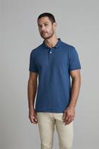 Camisa Polo Piquet Premium Slim Fit - Azul Noturno Camisa Polo Piquet Premium Slim Fit - Azul Noturno