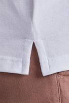 Camisa Polo Piquet Slim Fit - Branco Camisa Polo Piquet Slim Fit - Branco