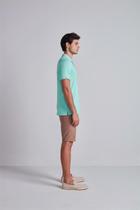 Camisa Polo Piquet Slim Fit - Verde Água Camisa Polo Piquet Slim Fit - Verde Água