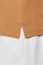 Camisa Polo Piquet Slim Fit - Vermelho / Marrom Caramelo Camisa Polo Piquet Slim Fit - Vermelho / Marrom Caramelo