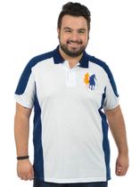 Camisa polo plus size dinâmica fenomenal(sem elasticidade)