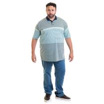 Camisa Polo Plus Size Listrada 1185012