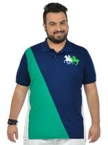 Camisa polo pontax plus size fenomenal(sem elasticidade)