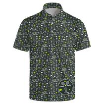 Camisa polo QUALISM Funny Golf Tennis para homens Quick Dry Camisa polo QUALISM Funny Golf Tennis para homens Quick Dry