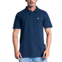 Camisa Polo Quiksilver Embroidery Piquet Marinho