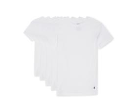 Camisa Polo Ralph Lauren P5 Algodão Clássica Gola Careca 5 Unidades