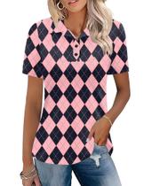 Camisa polo Rapbin 2026 primavera verão para mulheres