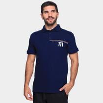 Camisa Polo RB111 Rubens Barrichello Slim Masculina