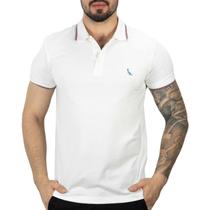 Camisa Polo Reserva Frisos Off White