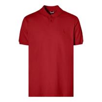 Camisa Polo Reserva Piquet Algodão PIMA Masculina Bordô