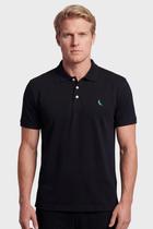 Camisa Polo Reserva Piquet Básica Preta