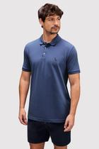 Camisa Polo Reserva Piquet Classica Carbono Azul Escuro Camisa Polo Reserva Piquet Classica Carbono Azul Escuro