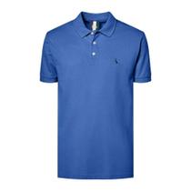Camisa Polo Reserva Piquet Classica Masculino Algodão Azul