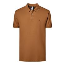 Camisa Polo Reserva Piquet Classica Masculino Caramelo Camisa Polo Reserva Piquet Classica Masculino Caramelo