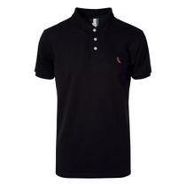 Camisa Polo Reserva Piquet Pica Pau Masculino Preto Camisa Polo Reserva Piquet Pica Pau Masculino Preto