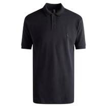 Camisa Polo Reserva Regular Piquet New Basic Masculino Preto