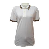 Camisa Polo Retilínea Listras Manga Curta Colcci Camisa Polo Retilínea Listras Manga Curta Colcci