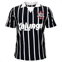 Camisa Polo Retrô Corinthians Kalunga Masculina Oficial