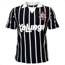 Camisa Polo Retrô Corinthians Kalunga Masculina Oficial -