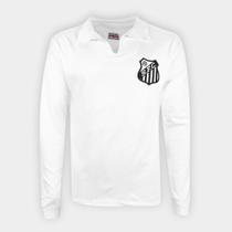 Camisa Polo Retrô Santos Manga Longa 62/63 N 10 Athleta Masculina Camisa Polo Retrô Santos Manga Longa 62/63 N 10 Athleta Masculina