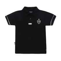 Camisa polo revedor atlético mg menino - infantil 1,2,3