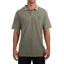 Camisa Polo Rip Curl Round Logo Masculina Verde