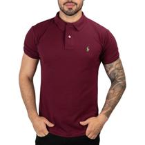 Camisa Polo RL Bordô Camisa Polo RL Bordô